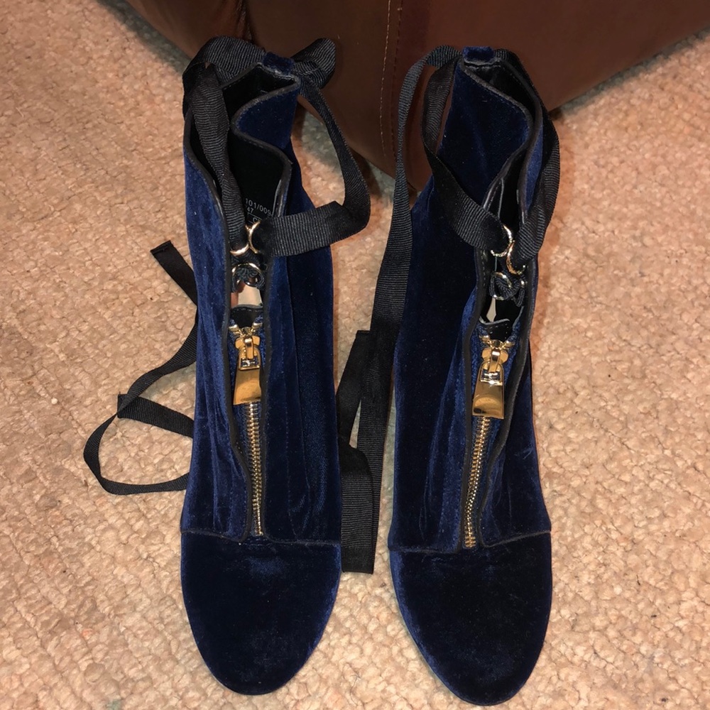 Zara Velvet Boots